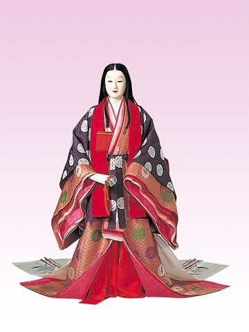 <平安朝>公家女房 唐衣裳装束姿 – 小林豊子きもの学院 北海道